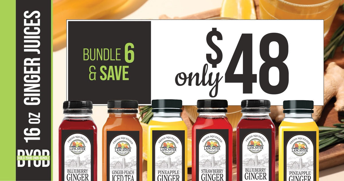 Build Your Own Ginger Juice Bundle (6 pack)