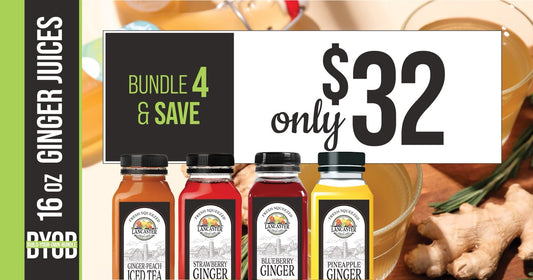 Build Your Own Ginger Juice Bundle (4 pack)