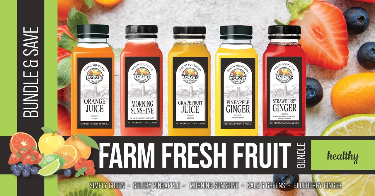 Farm-Fresh Fruit Juice Bundle